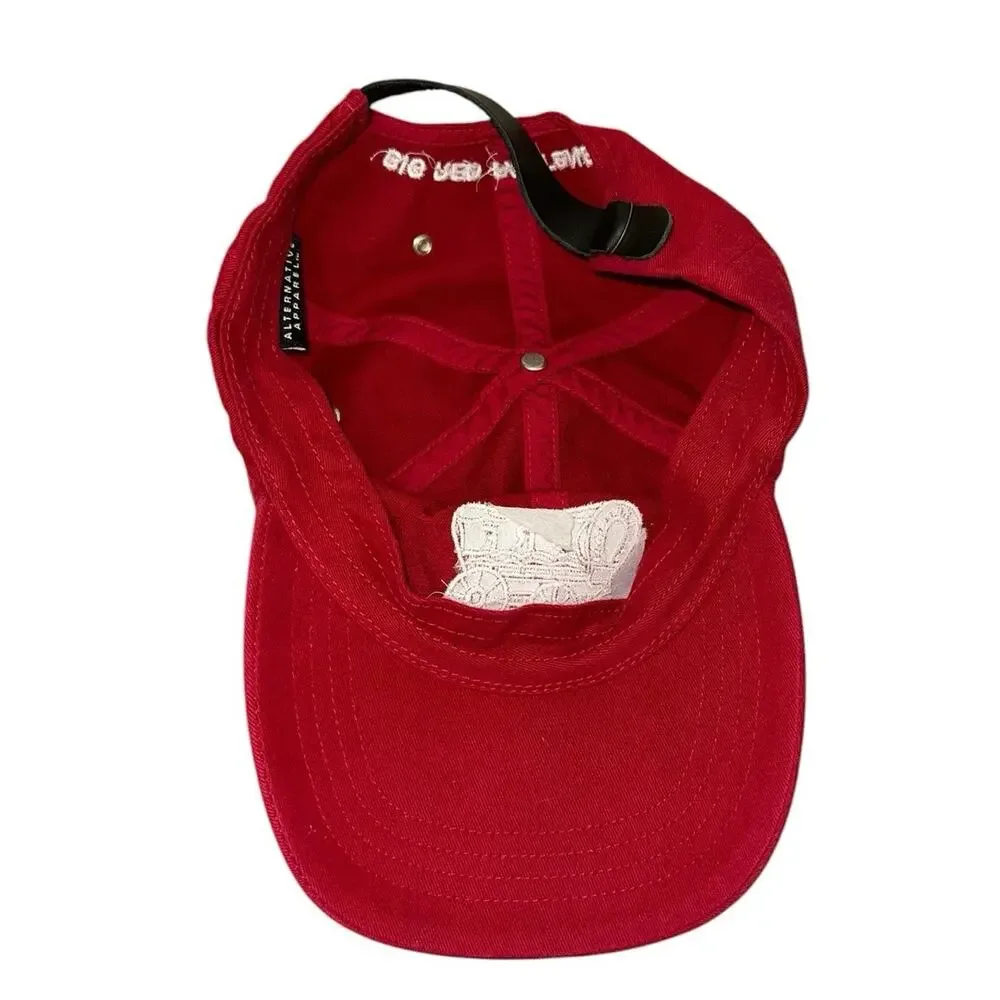 Big Red Fasteners BRF Wagon Red‎ Adjustable Dad Hat Cap